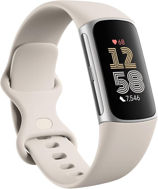 Silver Case w/ White Band