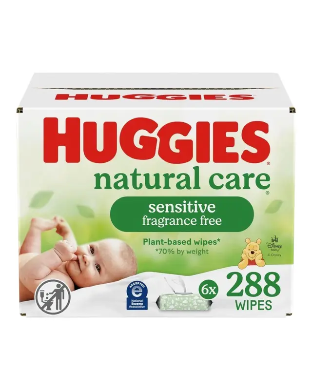 Huggies Natural Care Sensitive Baby Wipes